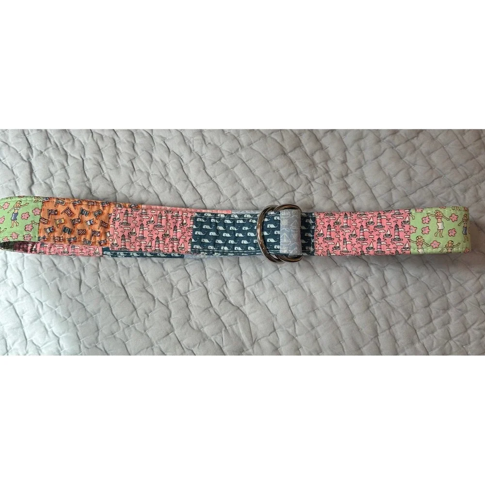MEN MEDIUM VINEYARD VINES PATCHWORK BELT